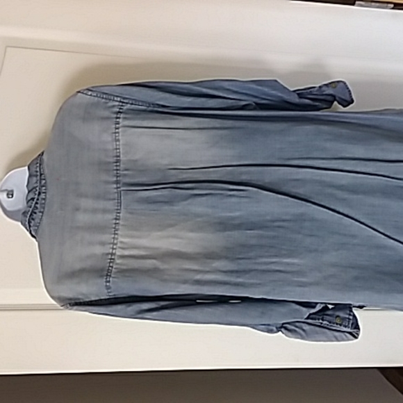 Saks fifth avenue chambray tunic - Picture 3 of 7